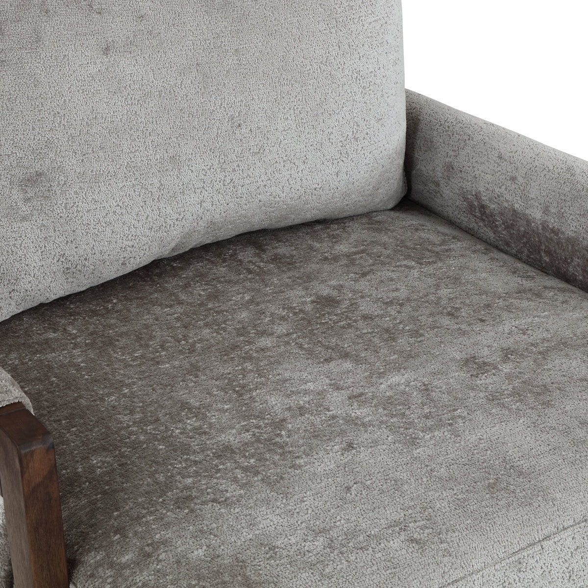 Elegant Sheesham Wooden Cotton Chair