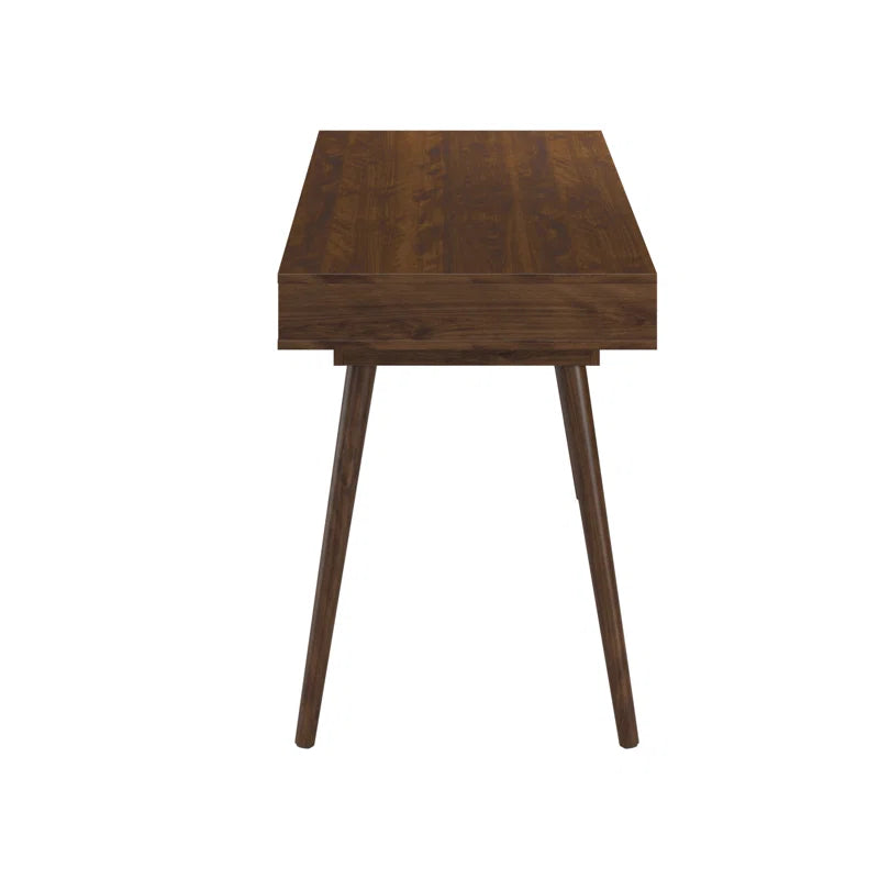 Adouer Wood Solid Sheesham Wood Modern One Drawer Study Table Home & Office