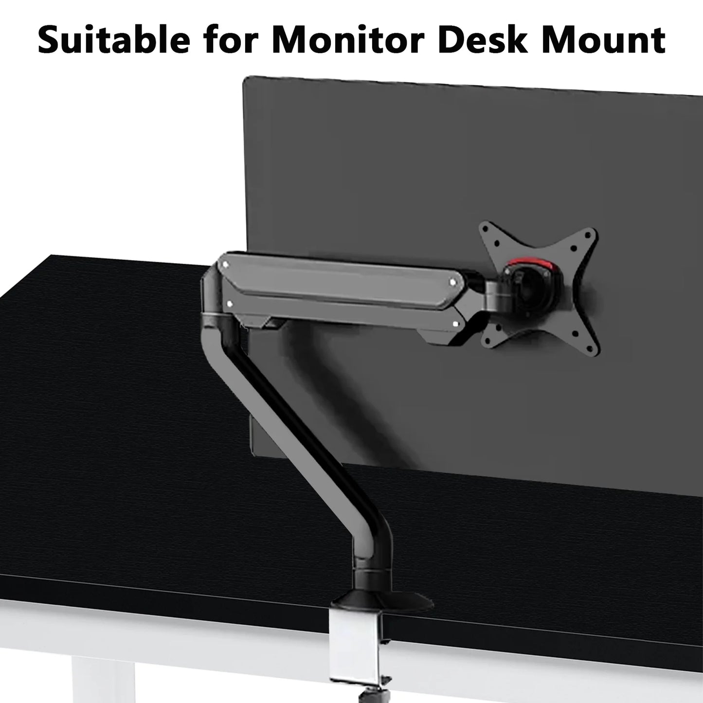 Great Choice Solid Wood Black Top & White Frame/Leg Study and Computer Table for Home & Office