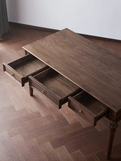 Adouer Wood Solid Sheesham Wood Writing Desk For Home & Office