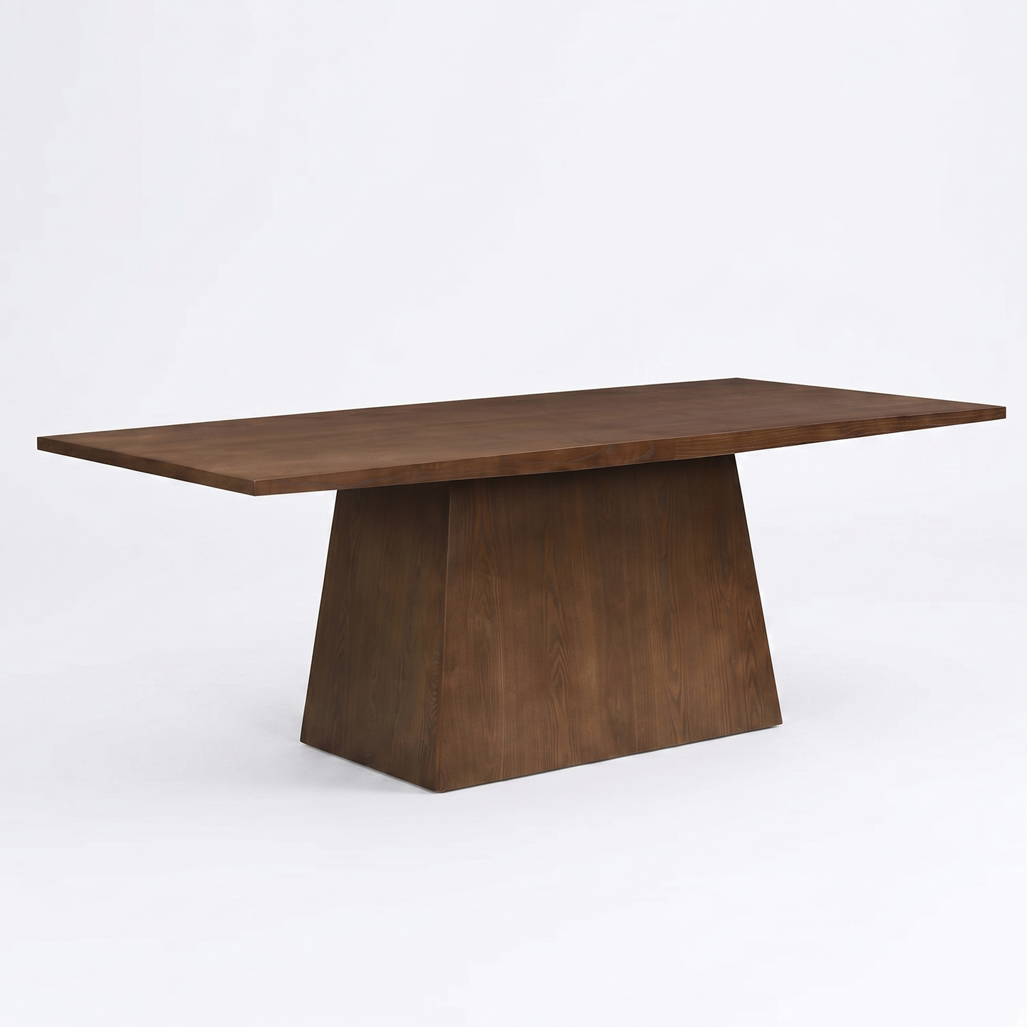 ADOUER WOOD Luxury Sheesham Wood 6-Seater Dining Set in Dark Walnut Matte Finish