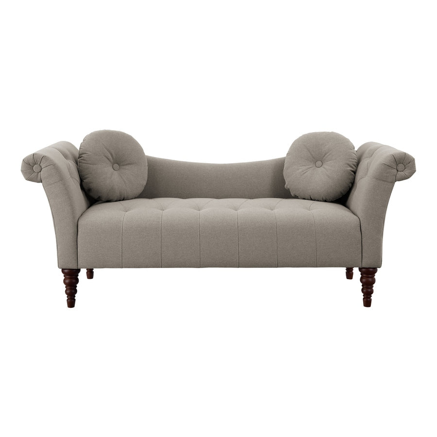 Cotton Chaise Lounge: Timeless Comfort and Sheesham Wood Craftsmanship