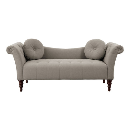 Cotton Chaise Lounge: Timeless Comfort and Sheesham Wood Craftsmanship
