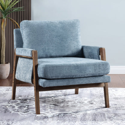 Elegant Sheesham Wooden Cotton Chair