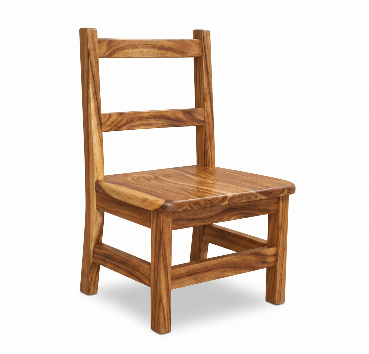 ADOUER WOOD Solid wood Ladderback KIDS Chairs  (Set of 2)