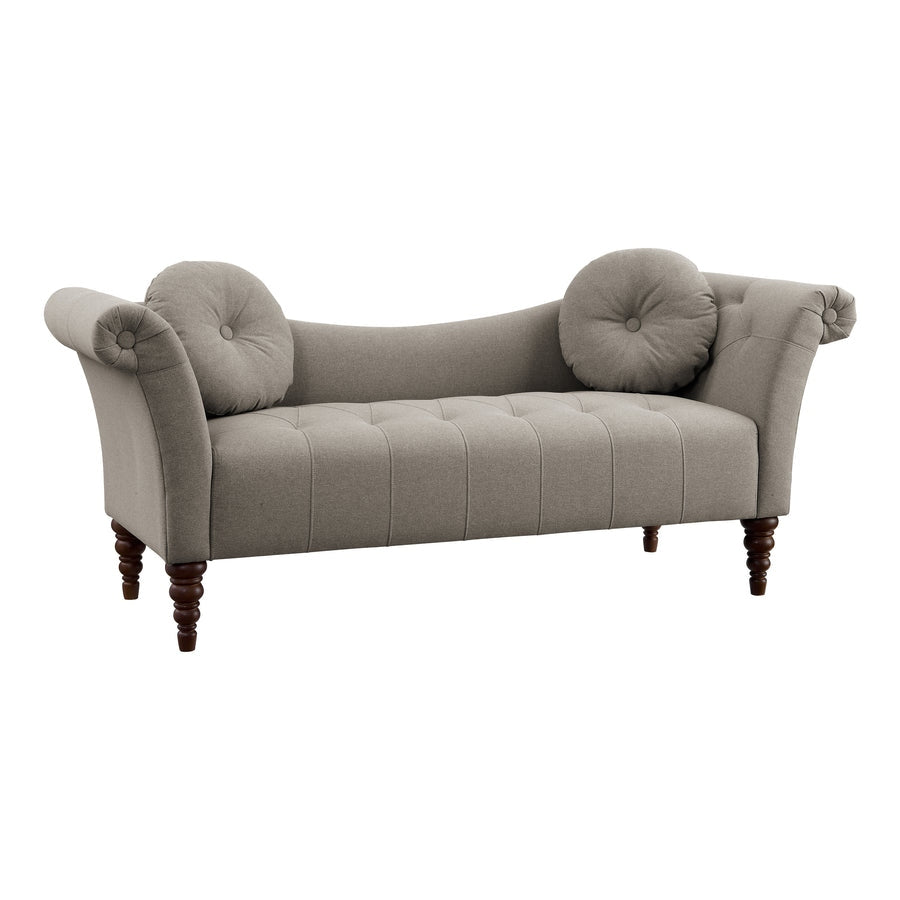 Cotton Chaise Lounge: Timeless Comfort and Sheesham Wood Craftsmanship