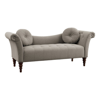 Cotton Chaise Lounge: Timeless Comfort and Sheesham Wood Craftsmanship