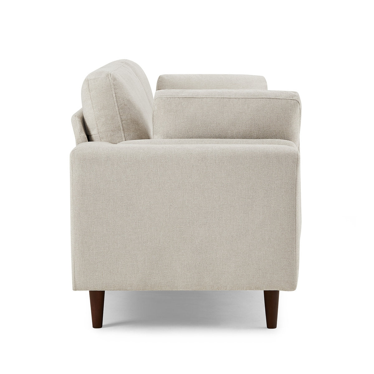 Durable Cotton Fabric 3 Seater Sofa with Sheesham Wood Frame