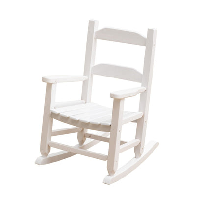 ADOUER WOOD Child's Rocking Chair Kids Porch Rocker Indoor Outdoor Wood