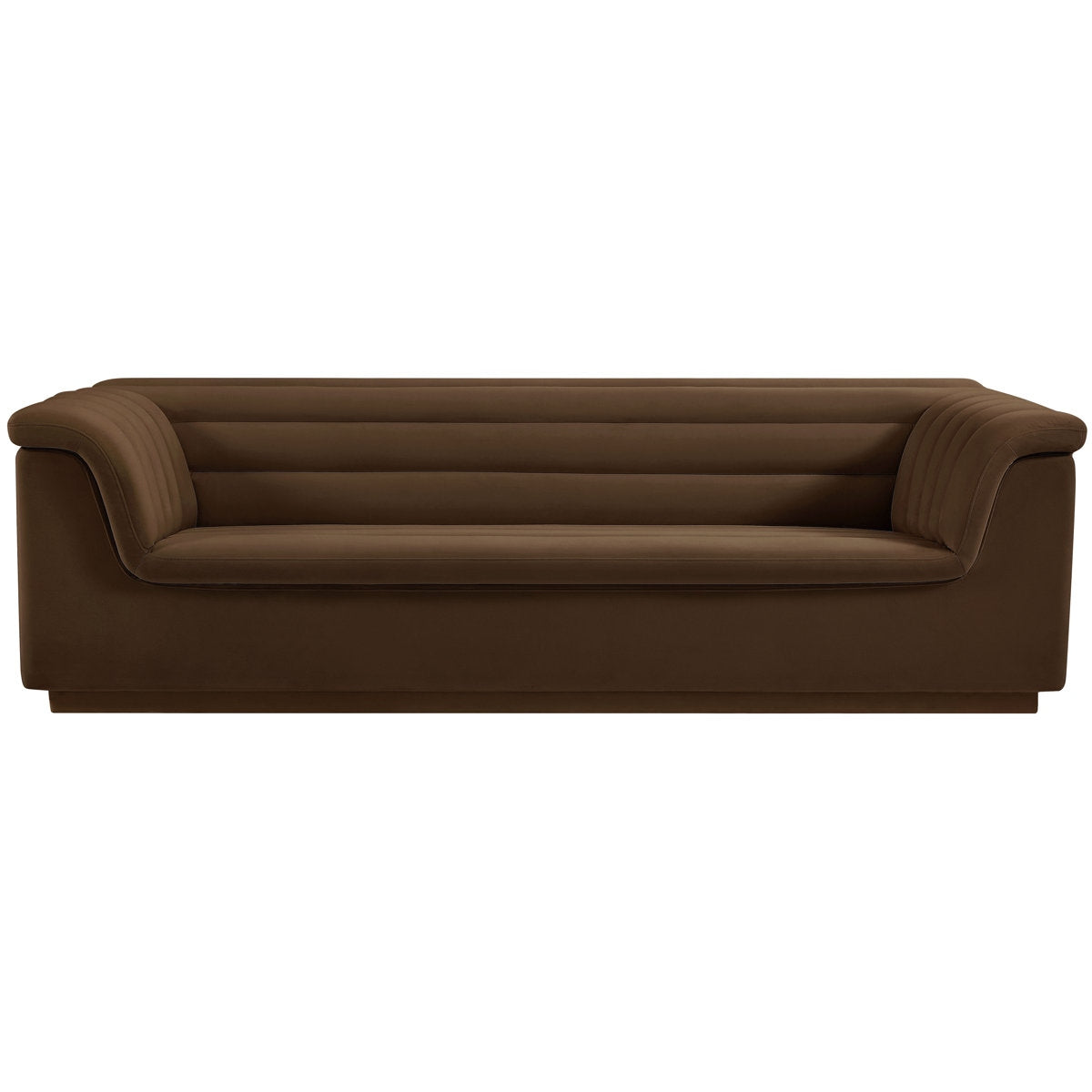 Cotton 3 Seater Sofa Sleeper with Solid Wood Base