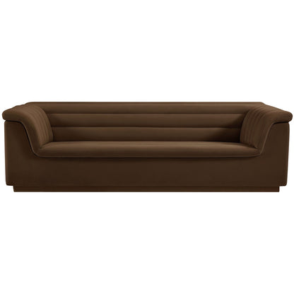 Cotton 3 Seater Sofa Sleeper with Solid Wood Base