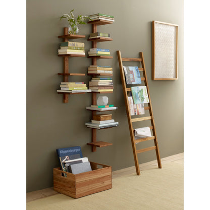 Classic Crown Molded Solid Wood Floating Mantel