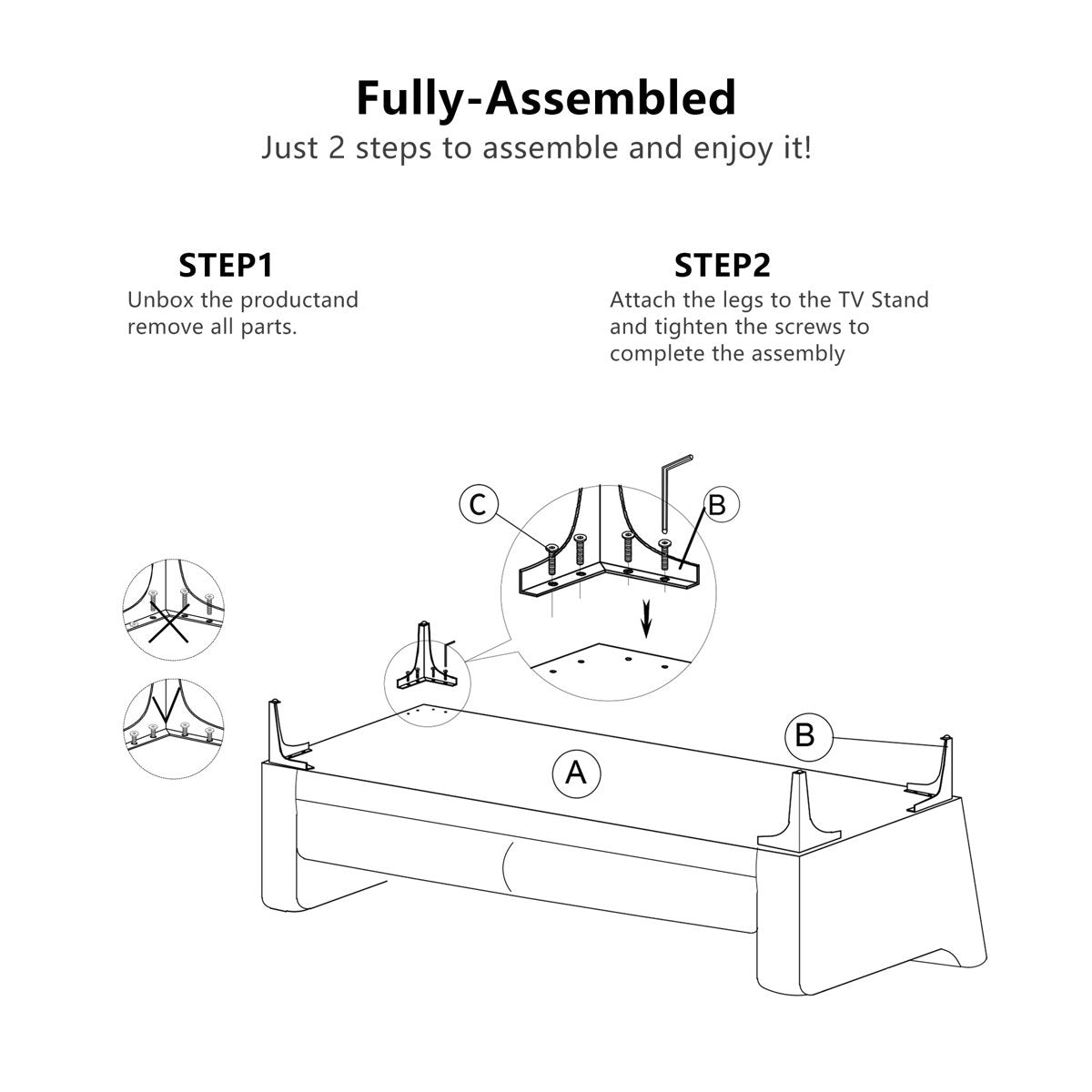 Cotton Upholstered Sofa - Sheesham Wood Frame