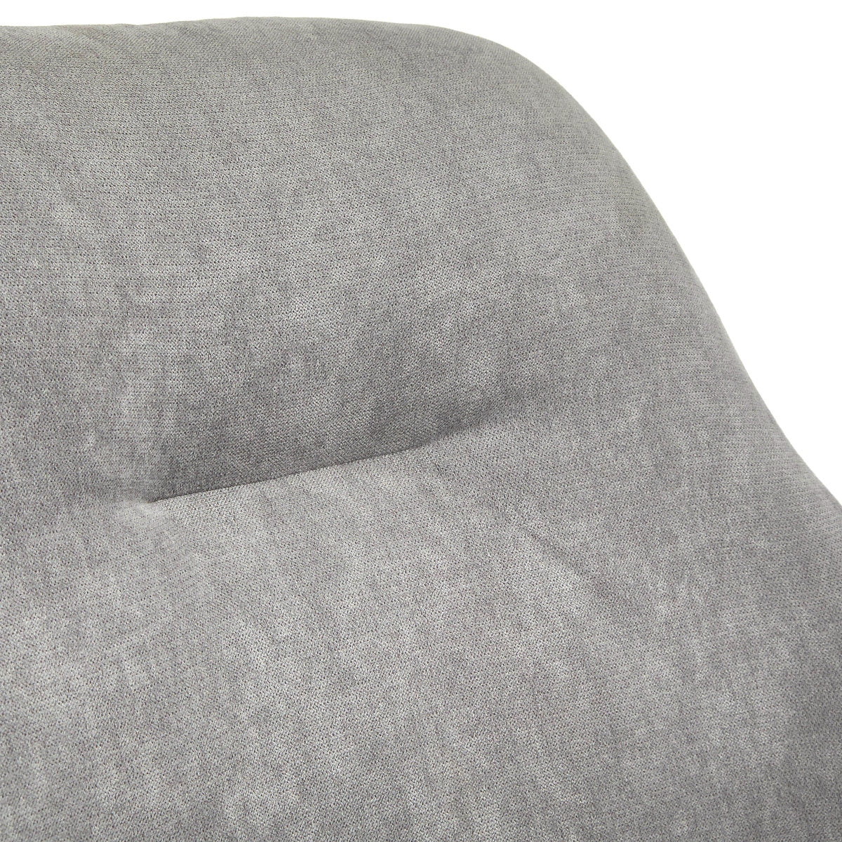 Comfortable Natural Cotton Upholstered Rocking Chair