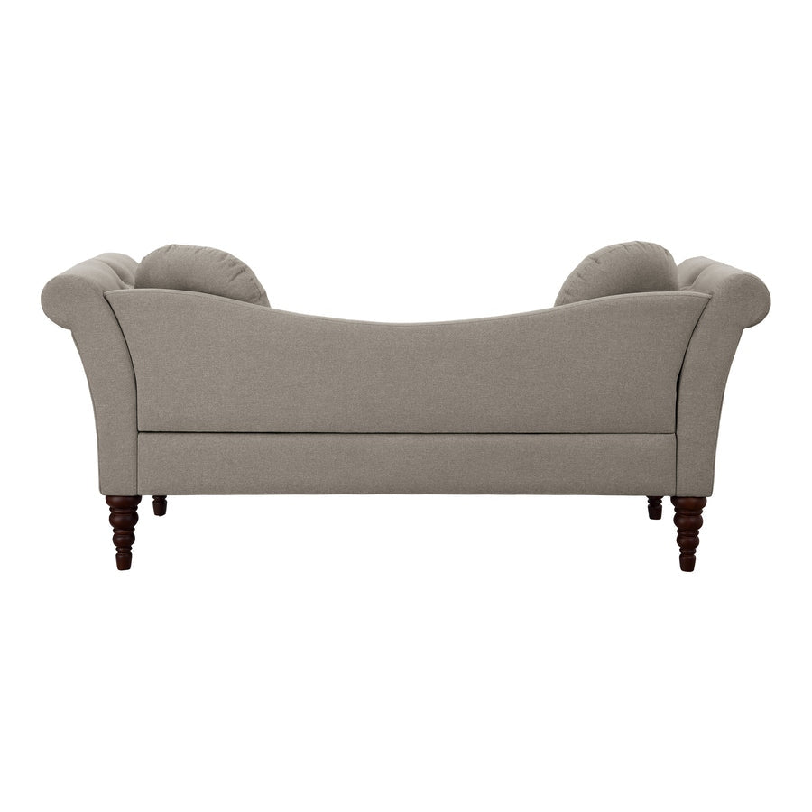 Cotton Chaise Lounge: Timeless Comfort and Sheesham Wood Craftsmanship