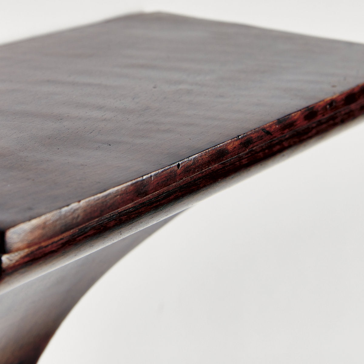 Traditional Hand-Finished Solid Wood Decorative Braced Shelf