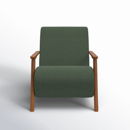 The "Willow" Sheesham & Linen Accent Chair