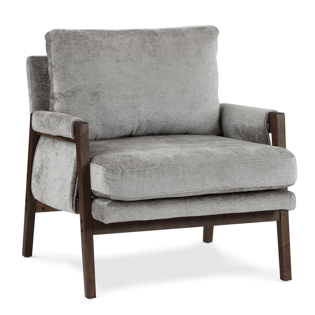 Elegant Sheesham Wooden Cotton Chair