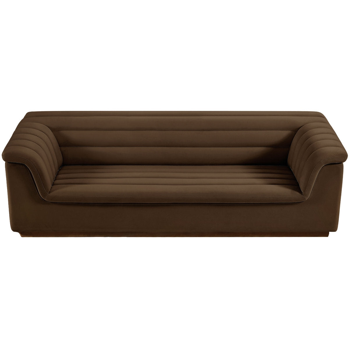 Cotton 3 Seater Sofa Sleeper with Solid Wood Base