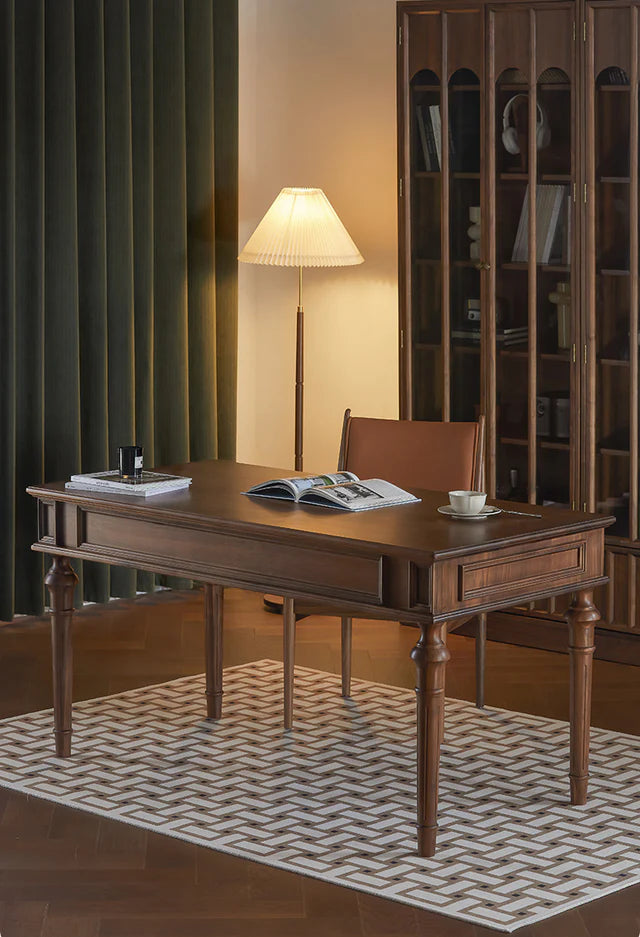 wooden desk 