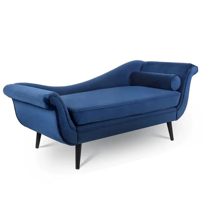 Blue sofa on a white background