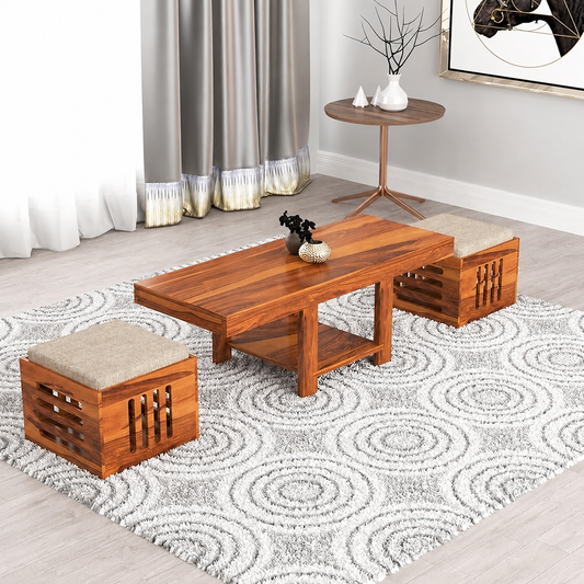 Wooden coffee table 