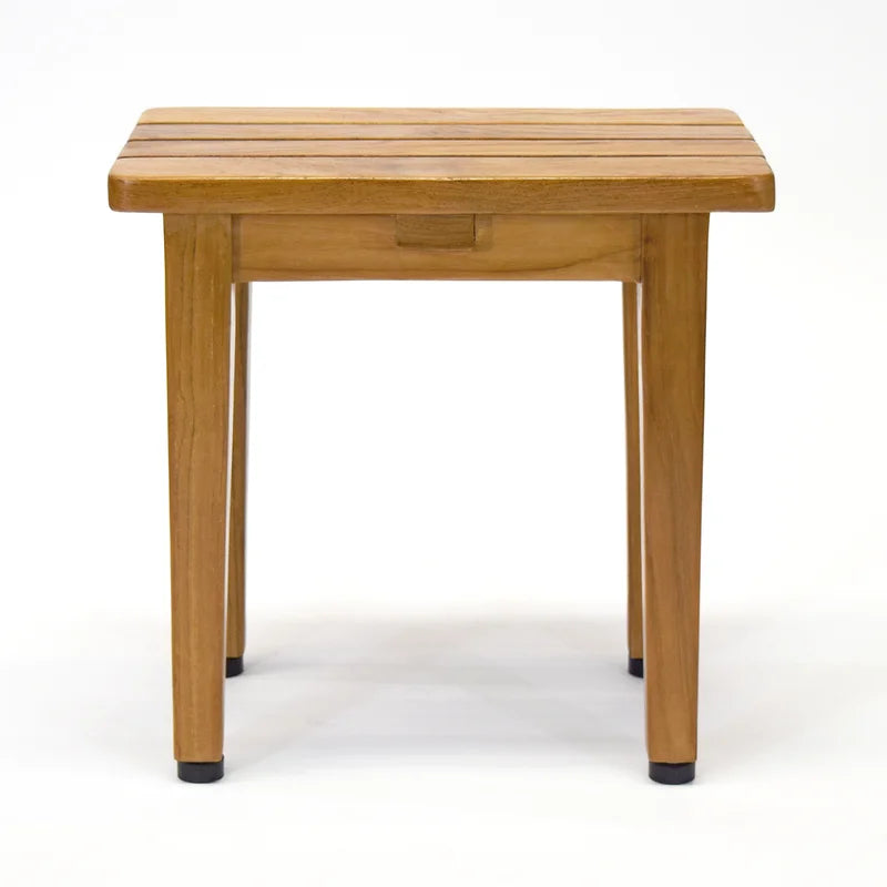 ADOUER WOOD Solid Wood Multi-Purpose Stool, Natural