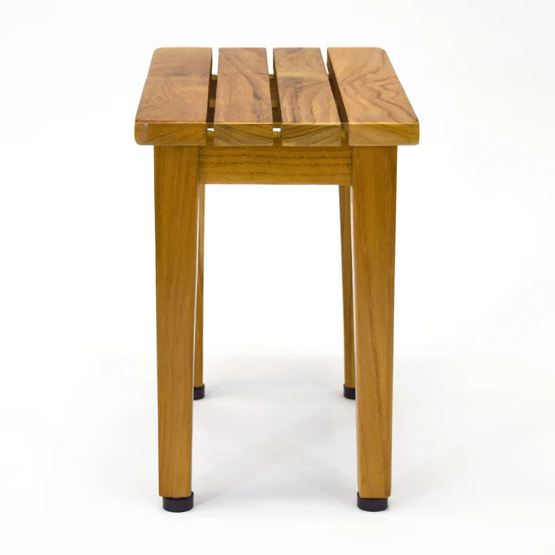 ADOUER WOOD Solid Wood Multi-Purpose Stool, Natural