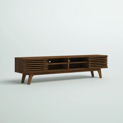 ADOUER WOOD Solid Sheesahm Wood Tv Units With Stoarge