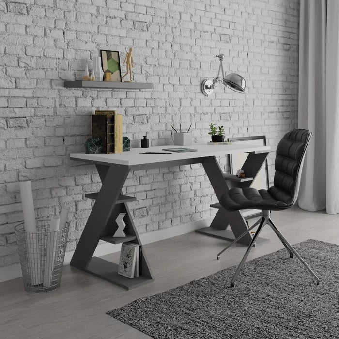 Modern Look Solid Sheesham Wood Study Table For Home & Office