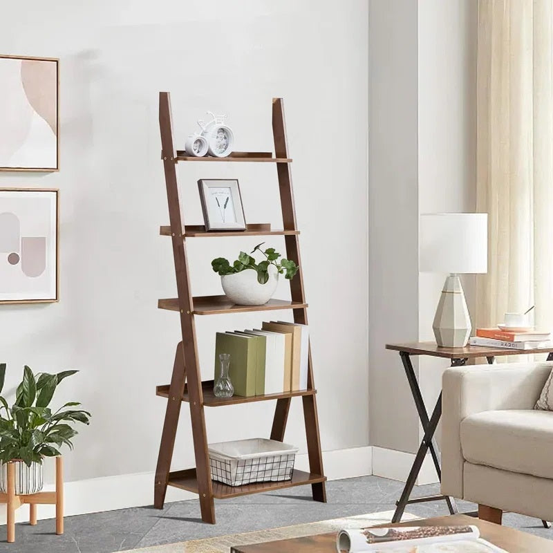 ADOUER WOOD Solid Acacia Wood Multi-Use Bookshelf