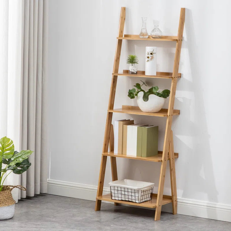 ADOUER WOOD Solid Acacia Wood Multi-Use Bookshelf