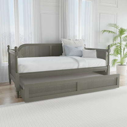 ADOUER WOOD Solid Sheesham Wood Trundle Beds Cum Sofa