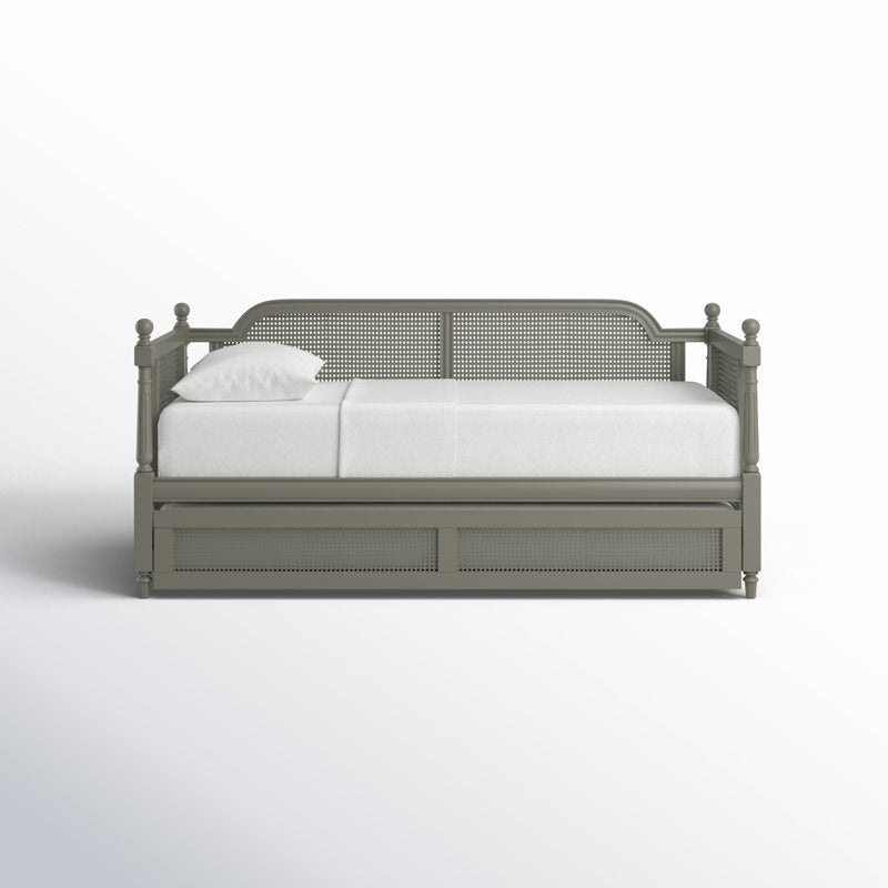 ADOUER WOOD Solid Sheesham Wood Trundle Beds Cum Sofa