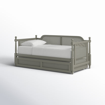 ADOUER WOOD Solid Sheesham Wood Trundle Beds Cum Sofa