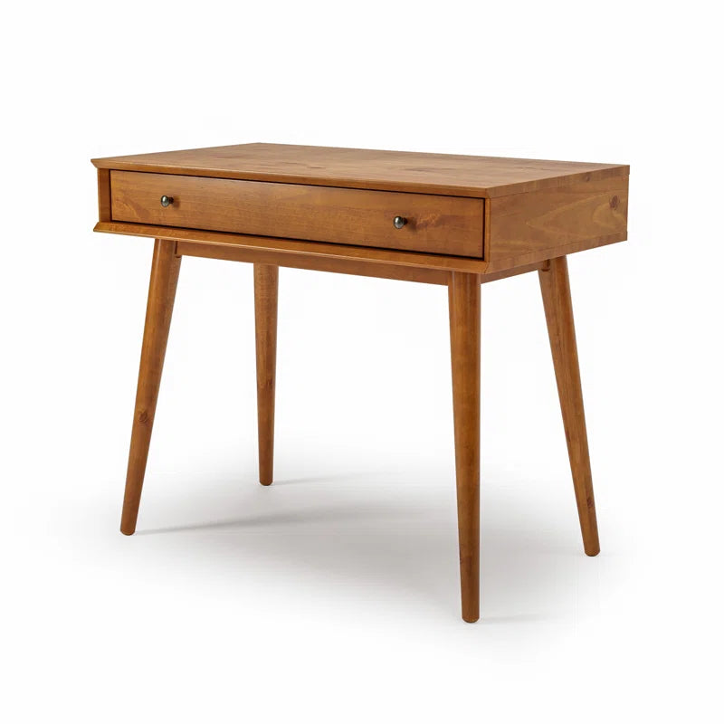 Adouer Wood Solid Sheesham Wood Beautiful Designer Study Desk With Drawer