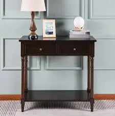 ADOUER WOOD 37.8'' Solid Wood Console Table Best Designer Best Quality Collection