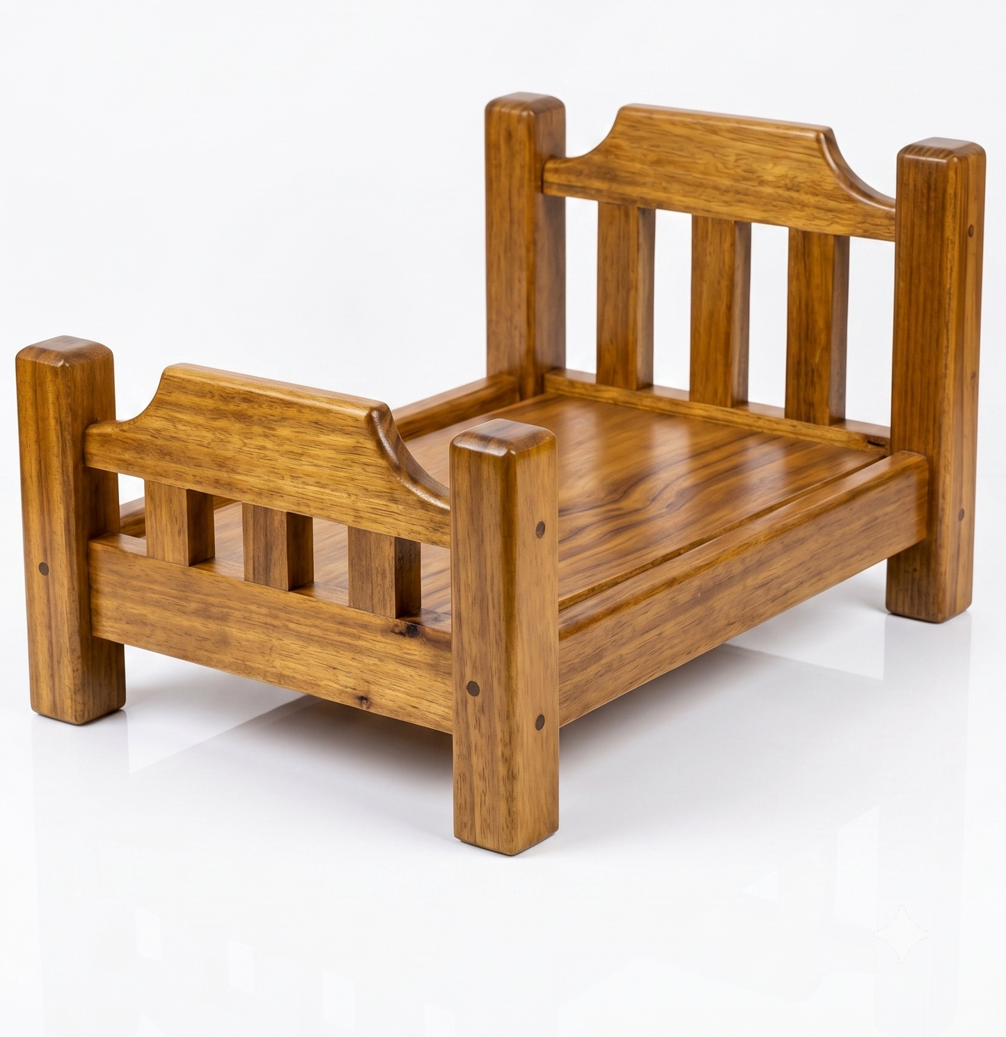 Adouer wood Handmade Solid Wood LADDU Gopal Bed