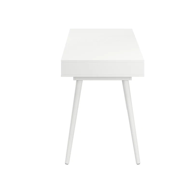 Adouer Wood Solid Sheesham Wood Modern One Drawer Study Table Home & Office