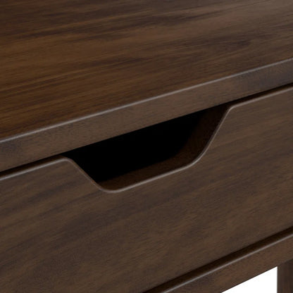 Adouer Wood Solid Sheesham Wood Modern One Drawer Study Table Home & Office