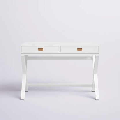 Adouer Wood Solid Wood Two Drawers Marden Study Tables For Multi Use