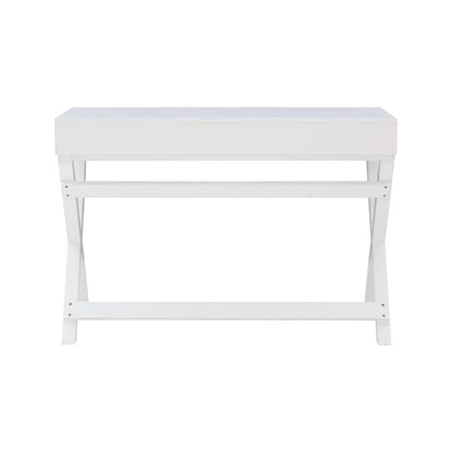 Adouer Wood Solid Wood Two Drawers Marden Study Tables For Multi Use