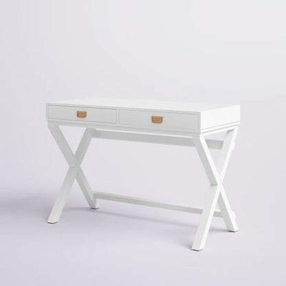 Adouer Wood Solid Wood Two Drawers Marden Study Tables For Multi Use