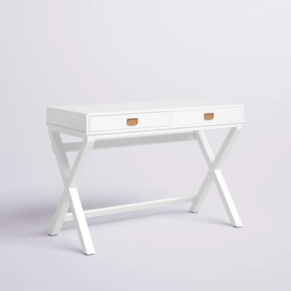 Adouer Wood Solid Wood Two Drawers Marden Study Tables For Multi Use