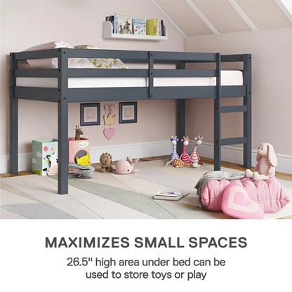 ADOUER WOOD Solid Sheesham Wood Bunk Bed for single person