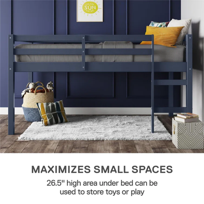 ADOUER WOOD Solid Sheesham Wood Bunk Bed for single person