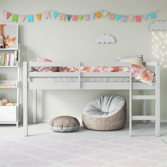 ADOUER WOOD Solid Sheesham Wood Bunk Bed for single person