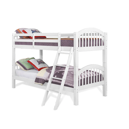 ADOUER WOOD Solid Sheesham Wood Bunk Beds - Convertible into Two Separate Beds
