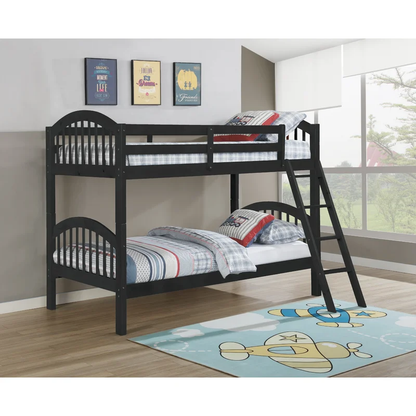 ADOUER WOOD Solid Sheesham Wood Bunk Beds - Convertible into Two Separate Beds