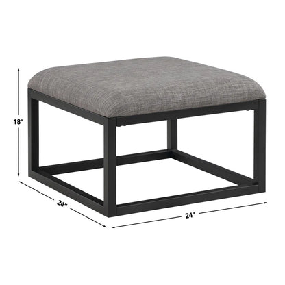 ADOUER WOOD Solid Sheesham Wood Rectangle Top And Metal Frame Coffee Table With 2 Setting Stool